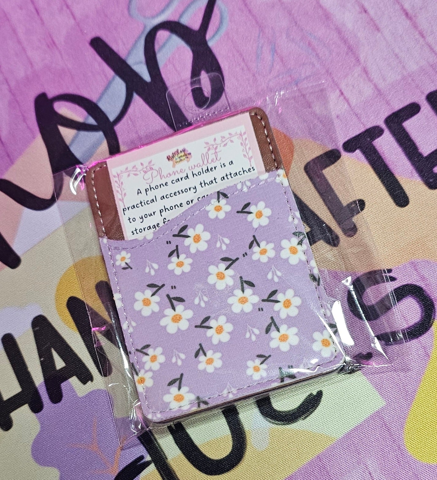 Girly Phone card wallet