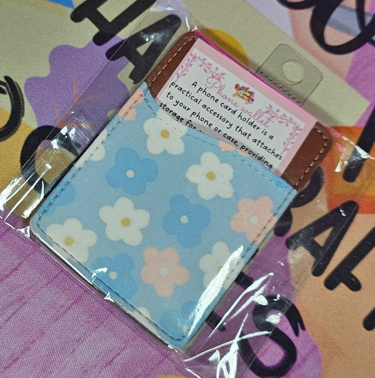 Girly Phone card wallet