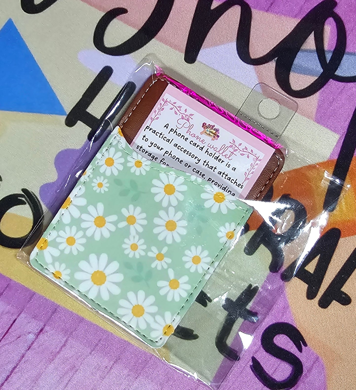 Girly Phone card wallet