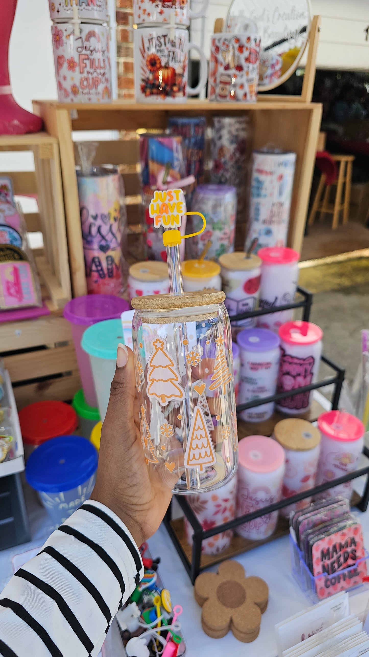 Glass cup by Rist