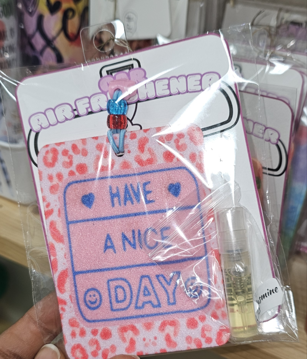 Car air freshener/Review Mirror car charms by Rist