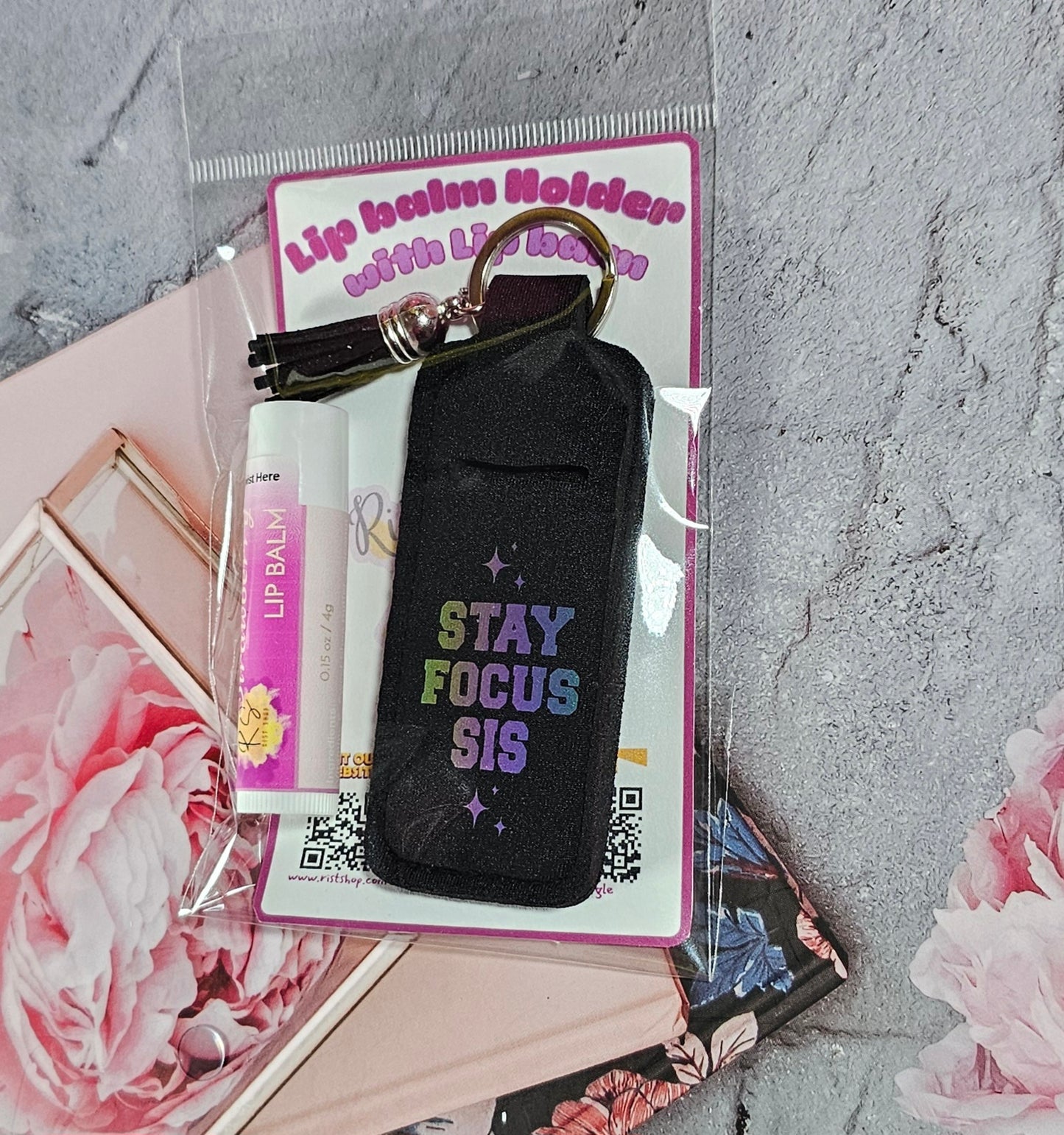 Lip balm holder Keychain by Rist